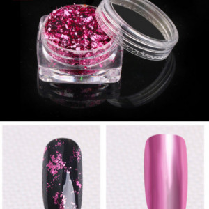 Pudra cu Efect de Oglinda Platinum F407-06 PINK