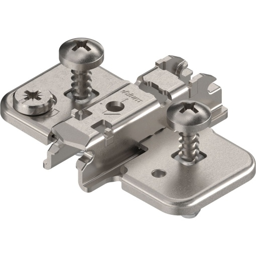Plăcuță BLUM CLIP – EXPANDO, distanță 3 mm, înălțime 11,5 mm, reglaj ±2 mm, nichelat