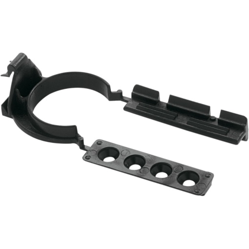 Clips VOLPATO pentru plintă PAL – plastic negru