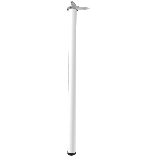 Picior masă cilindric Camar, Ø 60 mm, L 700 mm, oțel alb lăcuit