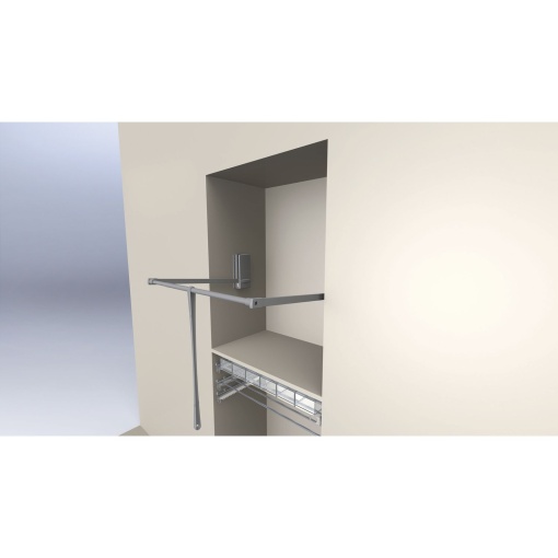 Lift haine Servetto 3000, gri, reglabil 770–1200 mm, H 780 mm, 10 kg