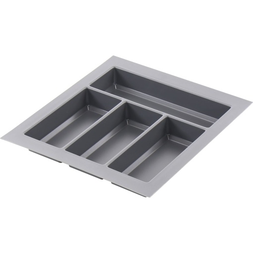 Insert organizator tacâmuri Classico Agoform, gri ardezie, pentru corp mobilier 450 mm