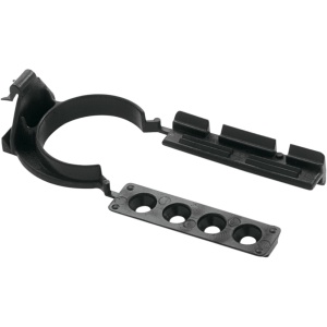 Clips VOLPATO pentru plintă PAL – plastic negru - Img 1