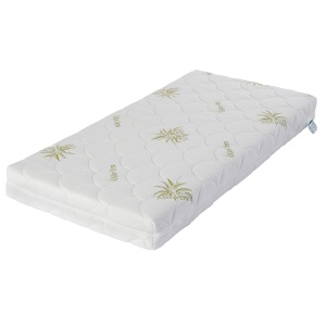 Saltea ortopedică copii cu husă Aloe Vera, înălțime 10–20 cm, fermitate medie - Img 1