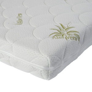 Saltea ortopedică copii cu husă Aloe Vera, înălțime 10–20 cm, fermitate medie - Img 3