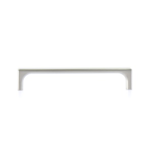 Mâner mobilă Fold, distanță găuri 160 mm, lungime 170 mm, zinc, efect inox - Img 2