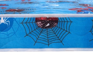 Saltea copii ortopedică Spider‑Man, husă bumbac, 10 cm – fermitate medie - Img 3