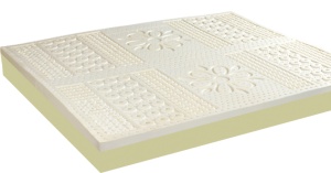 Saltea Hypno Latex 100% (21+3) inaltime 27 cm, fermitate tare, husa Sersovel hipoalergenica - Img 2