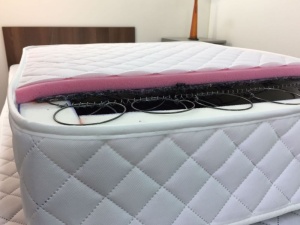 Saltea Opal Eco Confort – 25 cm, arcuri + spumă, fermitate medie - Img 3