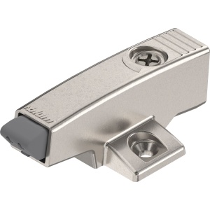 Amortizor BLUM BLUMOTION 971 în plăcuță de adaptare în cruce, H=25 mm, zinc nichelat - Img 1