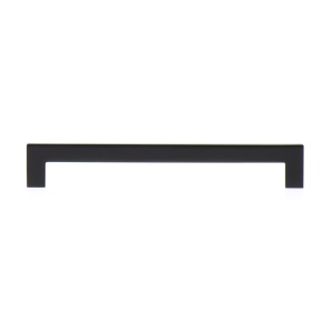 Mâner Flat LA 128 mm, lățime totală 142 mm, zinc negru-maro - Img 2
