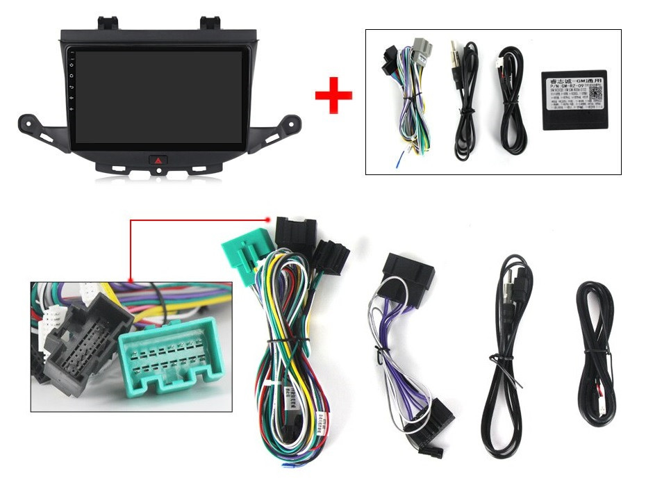 NAVIGATIE CARPAD ANDROID 11 DEDICATA OPEL ASTRA K ECRAN IPS 9" CAPACITIV WIFI PROCESOR