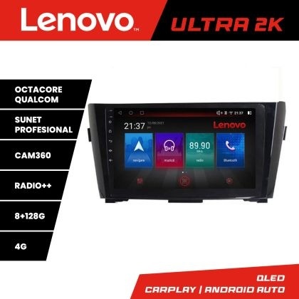 Navigatie Nissan Qashqai M-353 Octa Core Android Radio Bluetooth GPS WIFI/4G DSP 2K 8+128GB 360 Toslink KIT-353+ULTRA-2K-10-8+128
