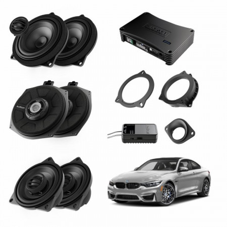 PACHET UPGRADE SISTEM AUDIO AUDISON DEDICAT BMW K4E K4M A4E + FORZA 1040W