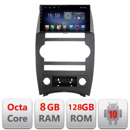 Navigatie dedicata Jeep Commander Android radio gps internet Lenovo Octa Core 8+128 LTE Kit-commander+EDT-E609