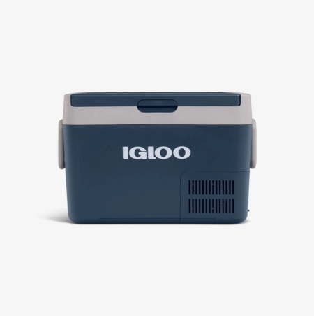 Frigider auto cu compresor, display, alimentare la 12/24V DC si 100-240V AC, capacitate aprox. 34 litri