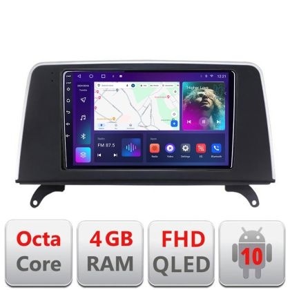 Navigatie BMW X5 X6 2009-2014 CIC Android Ecran QLED octa core 4+64 carplay android auto KIT-x5-cic+EDT-E309