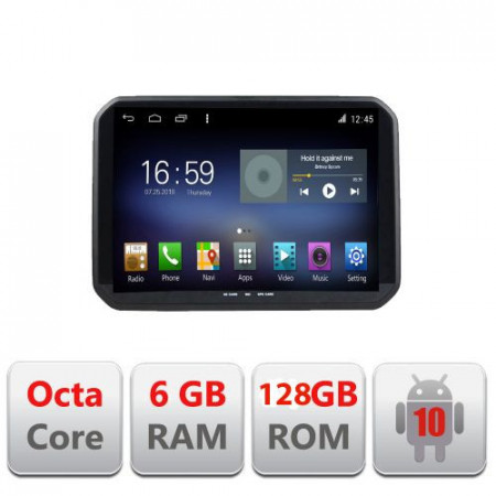 NAVIGATIE CARPAD ANDROID 10 DEDICATA SUZUKI IGNIS 2016-, ECRAN CAPACITIV OCTACORE 6GB RAM 128GB ROM DVR CARKIT BLUETOOTH MIRROR LINK MODEL LENOVO KIT-IGNIS16+EDT-E609