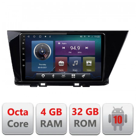Navigatie dedicata Kia Niro 2017- Android radio gps internet Octa core 4+32 Kit-niro+EDT-E409