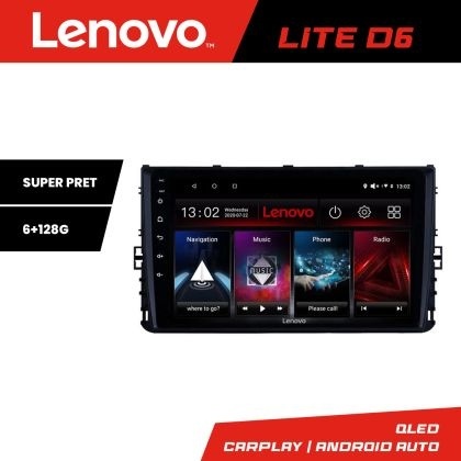 Navigatie grupul VW Lenovo Kit-933 8 core 6+128 GB Android Waze USB Navigatie Internet Youtube Radio kit-933+LITE-9-6+128