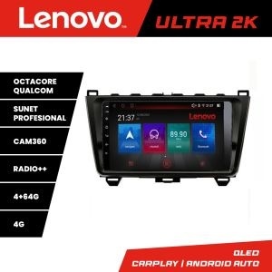 Navigatie Mazda 6 Lenovo Kit-012 8 core QLED Qualcomm 4+64 360 Android Waze USB Navigatie Internet Youtube Radio KIT-012+ULTRA-9-4+64