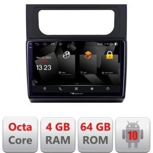 Navigatie VW Touran 2010-2016 5510-touran3 Android Octa Core 720p 4+64 DSP 360 camera carplay android auto kit-touran3+NAM5510-AXZ
