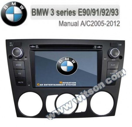 NAVIGATIE WITSON W2-D9738B DEDICATA BMW SERIA 3 E90 E91 E92 E93 SERIA 1 E81 E82 CLIMA MANUALA INTERNET 3G DVD GPS TV CARKIT PRELUARE AGENDA TELEFONICA