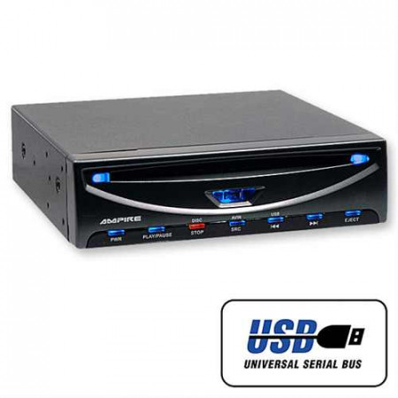 AMPIRE DVX104 DVD PLAYER AUTO DE TORPEDOU CU USB SD PLAYER INTEGRARE OEM