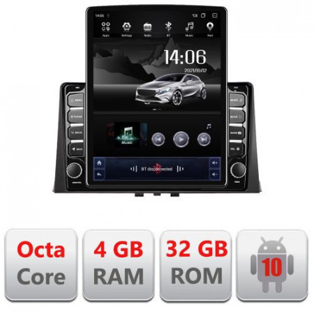 NAVIGAȚIE ANDROID 10 DEDICATA CITROEN BERLINGO 2019- ECRAN CAPACITIV TIP TESLA 9,7" PROCESOR OCTACORE 4GB RAM 32GB MEMORIE INTERNA DVR CARKIT BLUETOOTH MIRROR LINK MODEL TESLA KIT-berlingo18+EDT-E710
