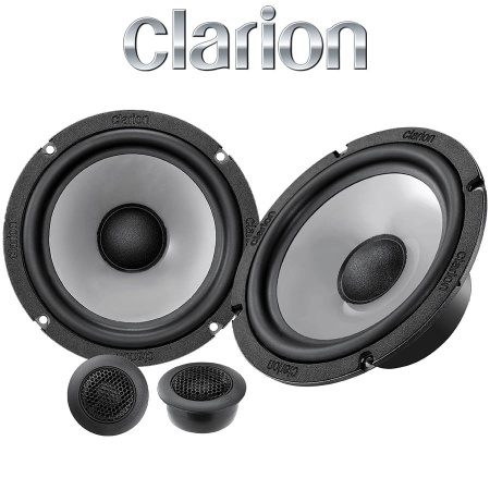 Difuzoare Auto Clarion, SH1622C, Set componente 2 cai, 6,5 inch, 45W RMS, 4Ω, 2 Difuzoare