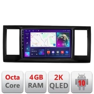 Navigatie VW Caravelle 2015- C-caravelle VW Transporter T6 Android Octa Core Ecran 2K QLED GPS 4G 4+32GB 360 KIT-caravelle+EDT-E409-2K