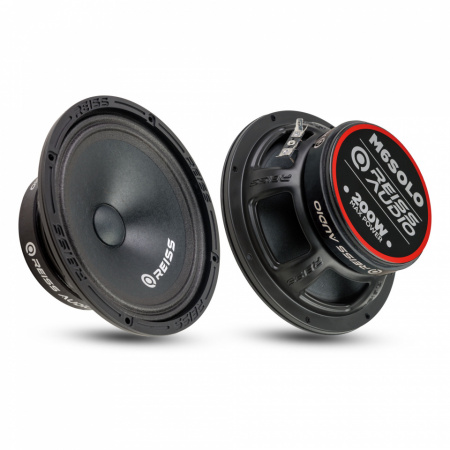 Difuzoare auto Reiss Audio RS-M6SOLO, midrange, 165 mm, 4 Ohm, 100W RMS