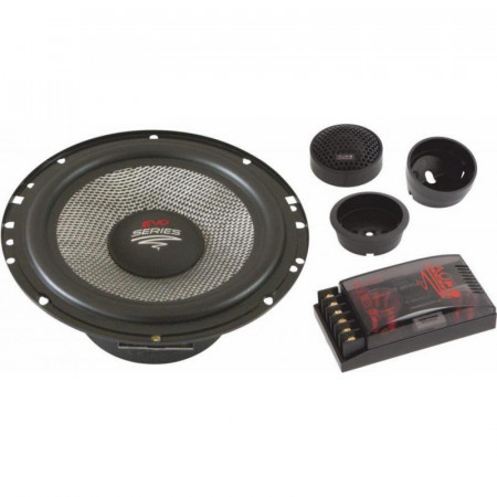 Kit Difuzoare cu 2 căi RADION-SERIES HIGH EFFICIENT Compo System 165 mm crossover plug'n'play 2x140/100 Watt 3 ohmi