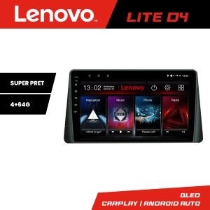 Navigatie Ford Focus 4 Kuga 2018-2023 Lenovo 4+64 GB Android Waze USB Navigatie Internet Youtube Radio kit-focus4+LITE-D4-10-4+64