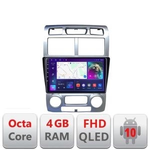 Navigatie Kia Sportage 2005-2007 B-0023 Android Ecran QLED octa core 4+64 carplay android auto KIT-0023+EDT-E309V3 - Img 1