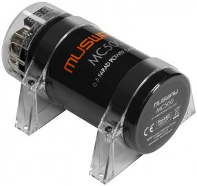 Condensator auto 0.5 F Musway MC500 Afisaj Digital