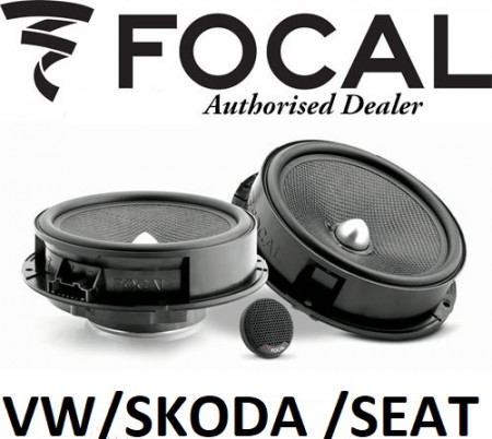DIFUZOARE AUTO COMPONENTE SISTEM DE BOXE FOCAL IS 165VW 2 CAI DEDICATE VW SKODA SEAT 60 RMS SET 2 DIFUZOARE