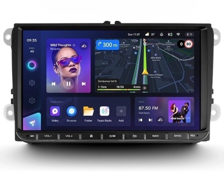Navigatie auto Teyes CC3L Universala Skoda 4+32GB 9" IPS Octa-core 1.6Ghz Android 4G Bluetooth DSP