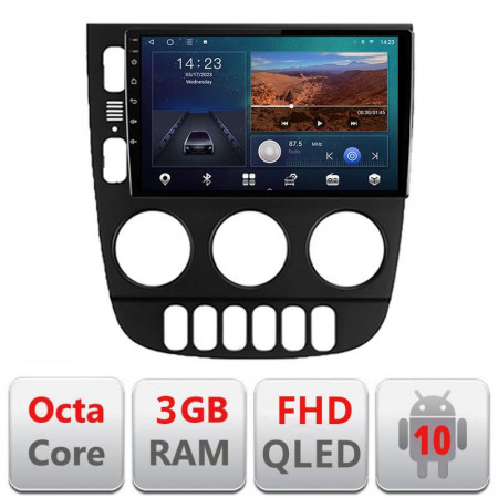 Navigatie dedicata Mercedes ML W163 1998-2005 Android radio gps internet quad core 3+32 carplay android auto Kit-i20-2012+EDT-E309v3