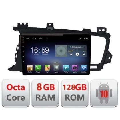 Navigatie KIA OPTIMA 2011-2013 F-091 Octa Core cu Android Radio Bluetooth Internet GPS WIFI DSP 8+128GB 4G KIT-091+EDT-E609