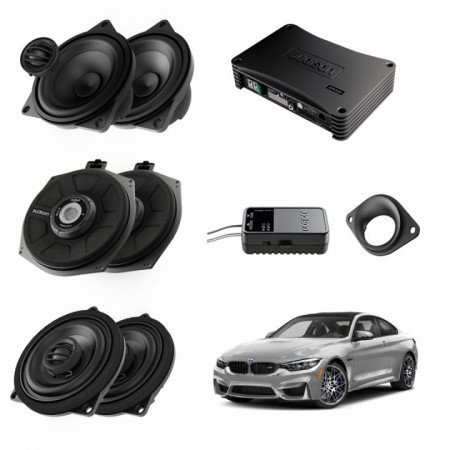 PACHET UPGRADE SISTEM AUDIO AUDISON DEDICAT BMW K4M X4M + DSP 520W
