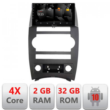 Navigatie dedicata Nakamichi Jeep Commander Android radio gps internet octa core 2+32 carplay android auto