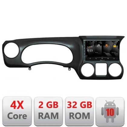 Navigatie Jeep Wrangler 2014-2016 Android radio gps internet quad core 2+32 carplay android auto KIT-wr-15+NAM5230-AXZ