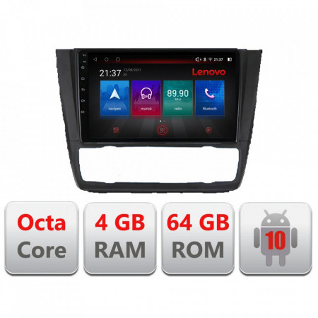 NAVIGAȚIE LENOVO ANDROID DEDICATĂ BMW SERIA 1 E87 ECRAN CAPACITIV OCTACORE 4GB RAM 64GB ROM DVR CARKIT BLUETOOTH MIRROR LINK MODEL LENOVO KIT-BMW117+EDT-E509-PRO