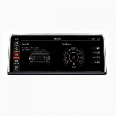 NAVIGATIE ANDROID 10 DEDICATA BMW X5 E70 X6 E71 2009-2014 ECRAN 12,3” CAPACITIV INTERNET WIFI PROCESOR CORTEX A9 1,6GHZ 4GB RAM 64GB ROM CARKIT BLUETOOTH PRELUARE AGENDA TELEFONICA MIRROR LINK MODEL EDT-X5-CIC-12.3