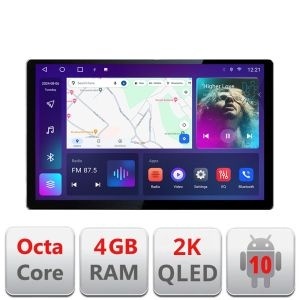 Navigatie dedicata Dacia Logan Sandero Jogger LOGAN-2022 Edonav ecran 13" 2K 4+32 Android Waze USB Navig KIT-LOGAN-2022+EDT-E413-2K