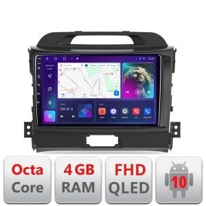 Navigatie Kia Sportage 2010- B-325 Android Ecran QLED octa core 4+64 carplay android auto KIT-325+EDT-E309V3 - Img 1