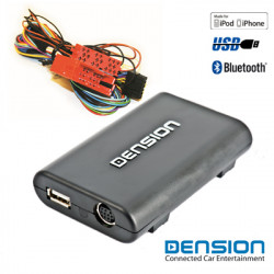 Adaptor USB, iPod, iPhone, AUX-IN dedicat Audi A2 (1999-2005) A3 (2001-2008) A4 (1998-2006) A6 (1998-2004) A8 (1998-2003) TT (1998-2007) Model Dension Gateway Lite Cod: GWL3AU2