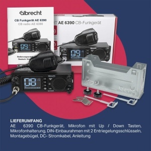 Albrecht stație radio CB AE 6390 funcție hands-free VOX - Img 4