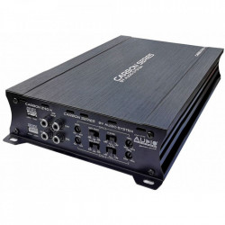 Amplificator auto 4 Canale ,Filtre HP,LP , seria CARBON clasa A\B 4x 60(100) WRMS la 4(2) Ohm sau 2x 200 WRMS mono la 4 Ohm Audio System German Sound